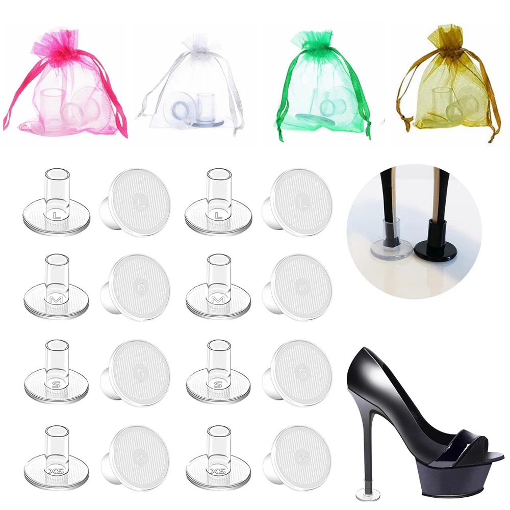 

16-парная защита на высоком каблуке, остановка тонущая на траве и трещинах для свадьбы на открытом воздухе, защитные чехлы для тела