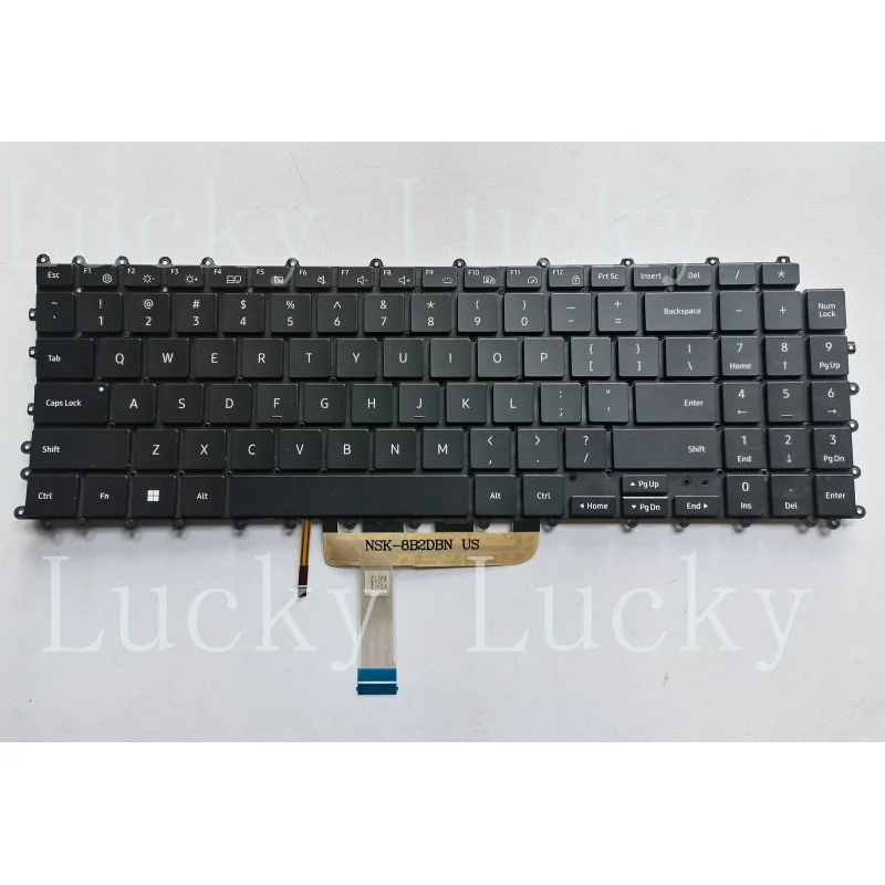 

Новая английская клавиатура (США) для Samsung Galaxy Book3 NP960XFH 960XFH-XA1 с подсветкой