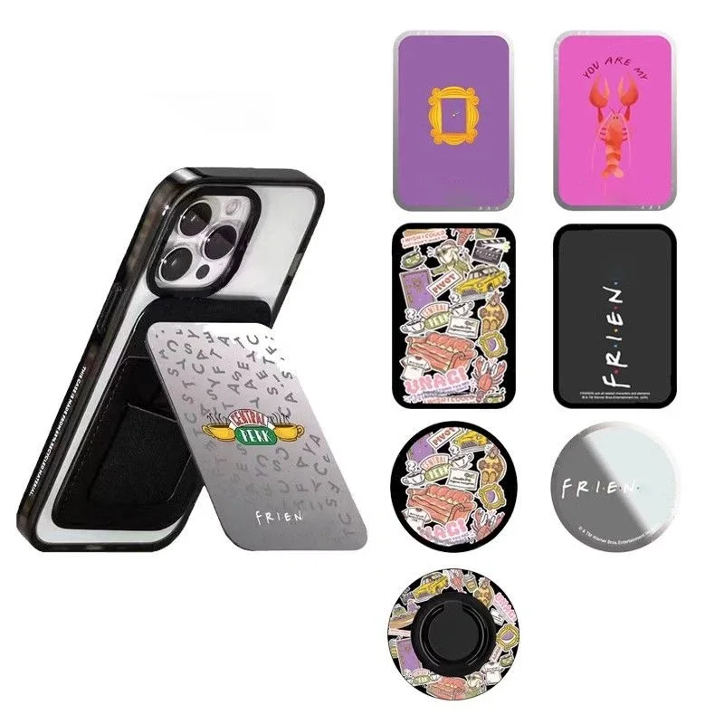 

Lobster Magnetic Folding Black Phone Stand for IPhone 12 13 14 15 16 Pro Max Holder Mount Support for Galaxy S24 Ultra