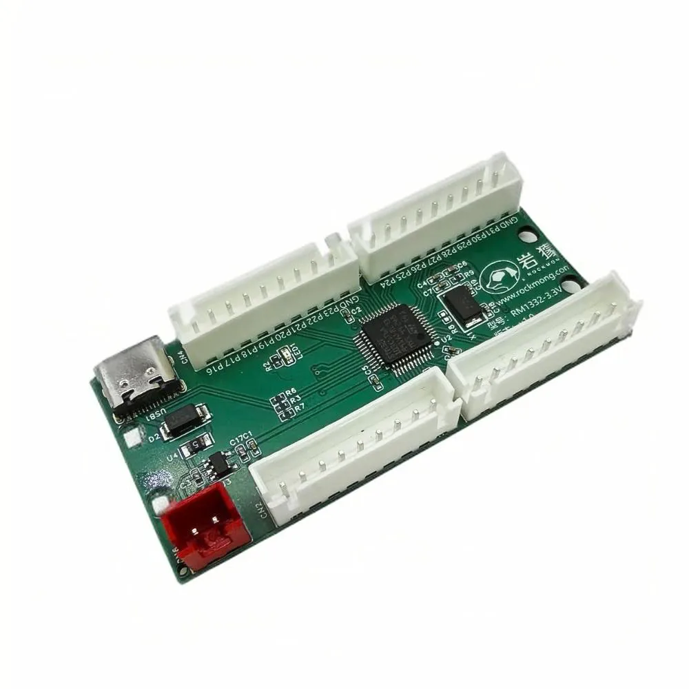 USB to 32-channel GPIO digital TTL module to expand PC industrial computer