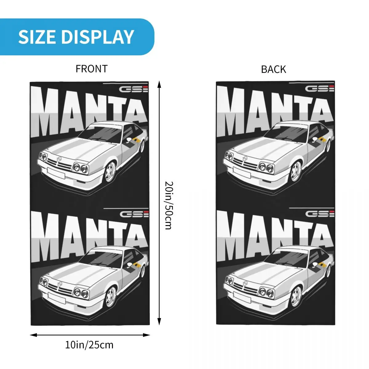 MANTA GSI 모토크로스 반다나 목 각반, 프린트 태그, 페이스 스카프, 사이클링 페이스 마스크, 하이킹, 남녀 성인 세탁 가능