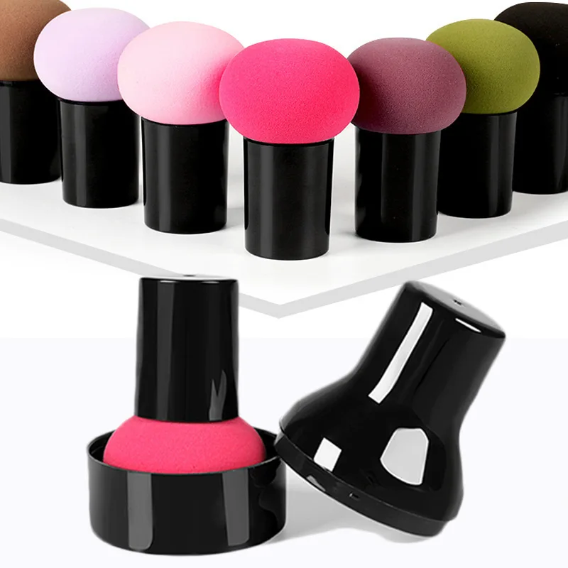 Mushroom Head Makeup Sponge Dry Wet Dual-use Cosmetic Powder Puff with Professional Foundation Creams Beauty Tools