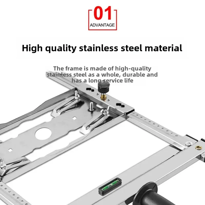 Small Cutting Machine High Precision Baseplate Cutting Guide Positioning Cutting Board Woodworking Router Circular Milling Slo