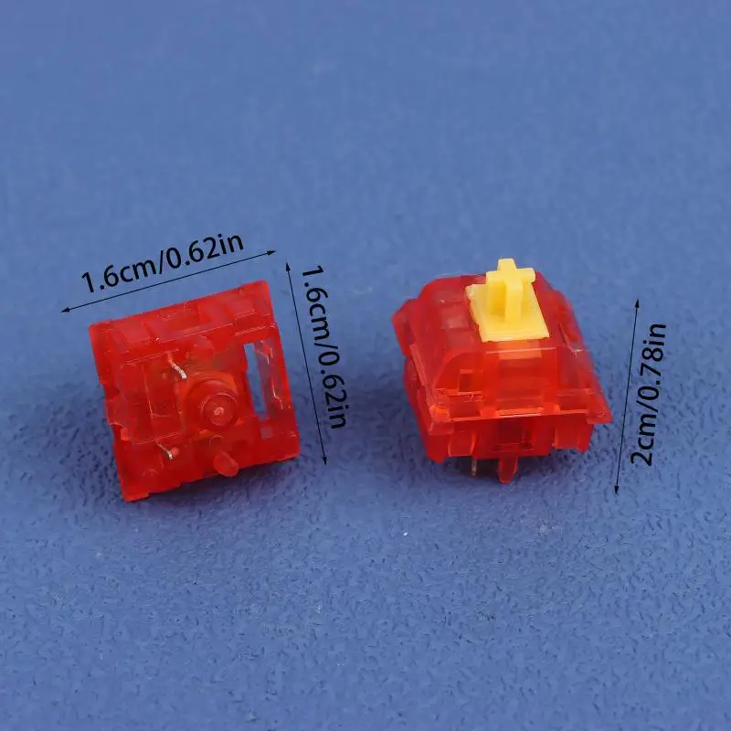 Acessórios para Teclado Mecânico Linear Y2 Switch RGB 32g 40g 48g 53g, Switch HIFI para Jogos, Personalização de Digitação