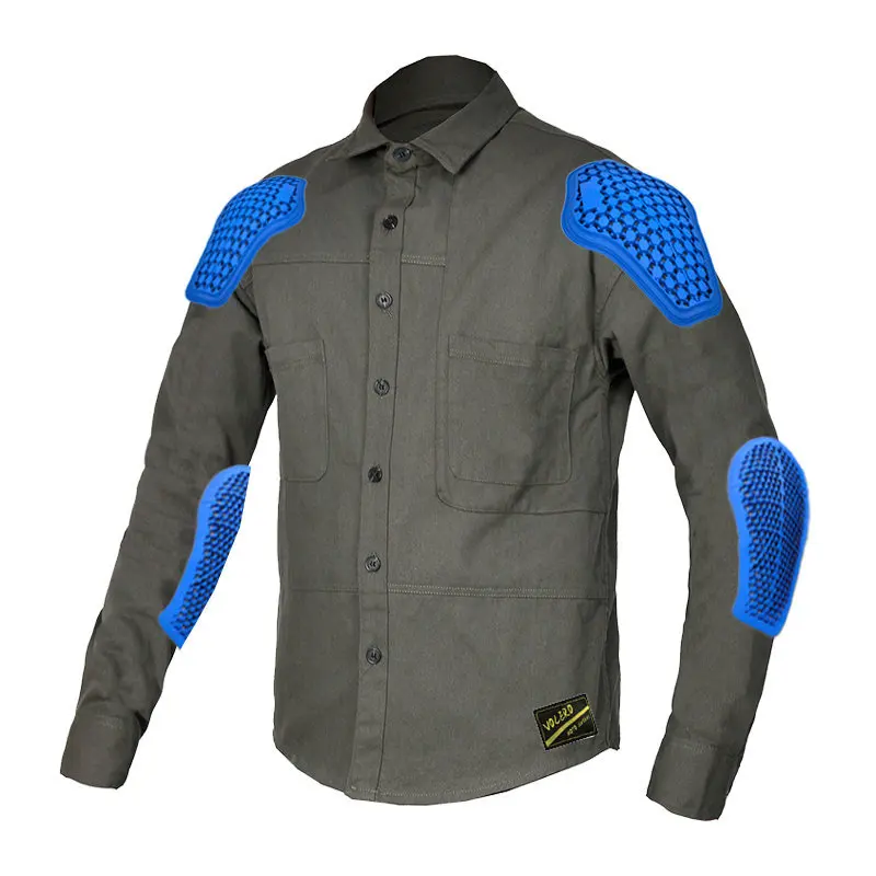 

Motorcycle Jacket Built-in CE Protector Casual Jacket Wear Resistant Casual Motorcycle Clothes Protection Vintage Jacket S-4XL