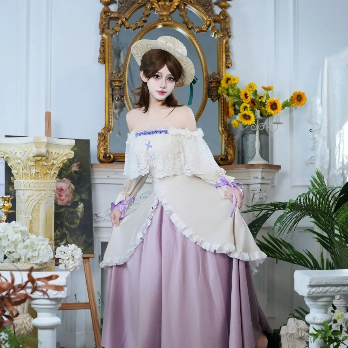 

Vera Nair Cosplay Costume Identity V Perfumer Uniform Outfit Women Party Princess Dress Game Halloween Xmas Carnival Full Set