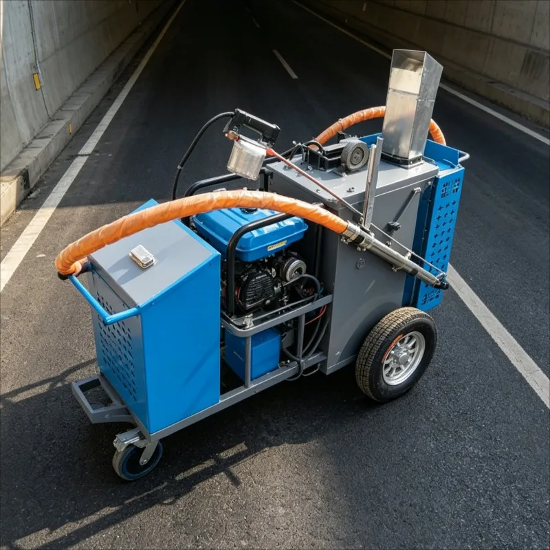 Customized Crack Sealing Machine Hand Push Concrete Joint Sealing For Driveway Repair Highway Repair
