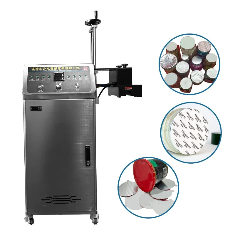 Customizable High Productivity Automatic Electromagnetic Induction Water Cooled Aluminum Foil Sealer for Bottle Jar
