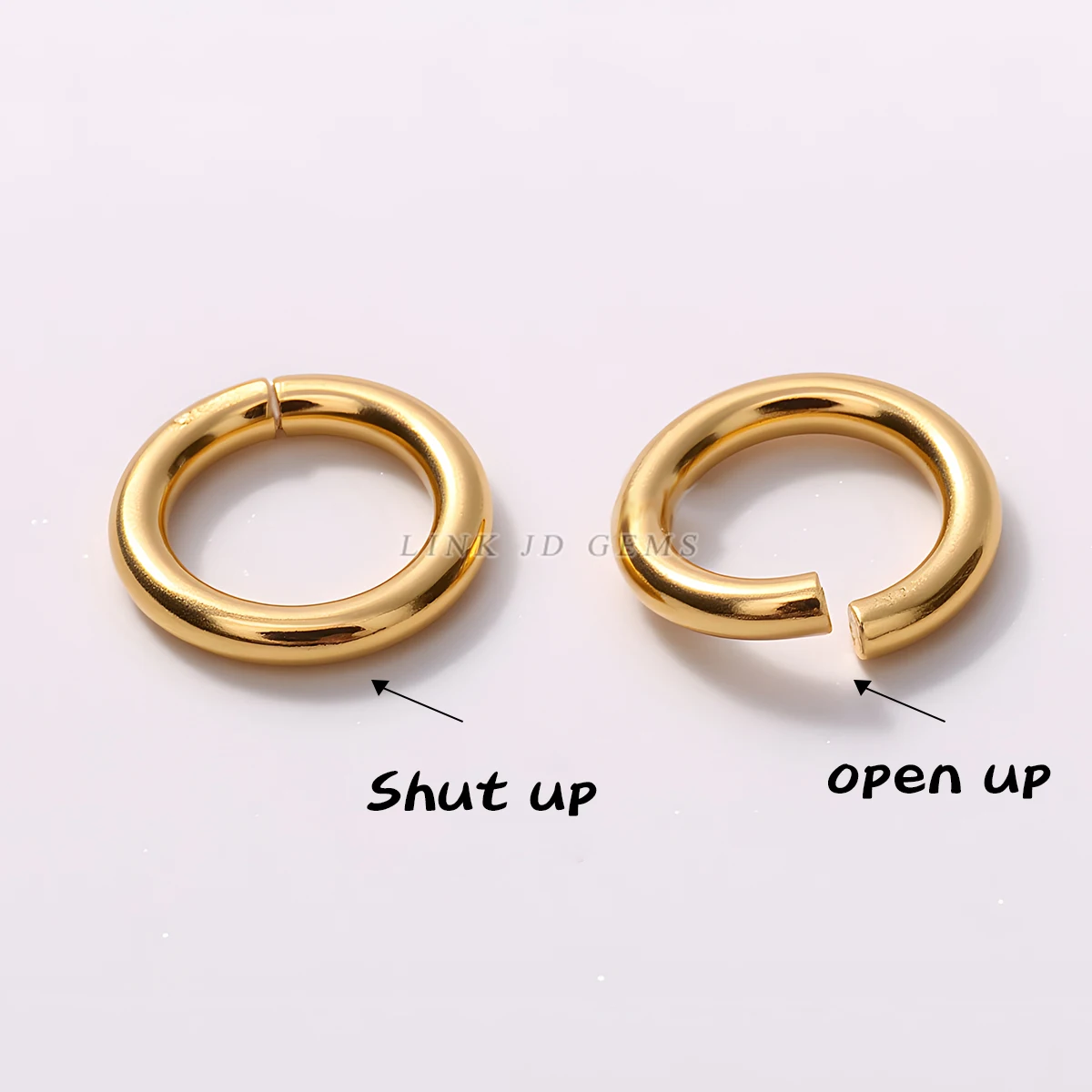 10Pcs/lot 925 Sterling Silver Open Jump Rings 3-6mm Split Ring for DIY Earrings Bracelet Jewelry Craft Making Connector Findings