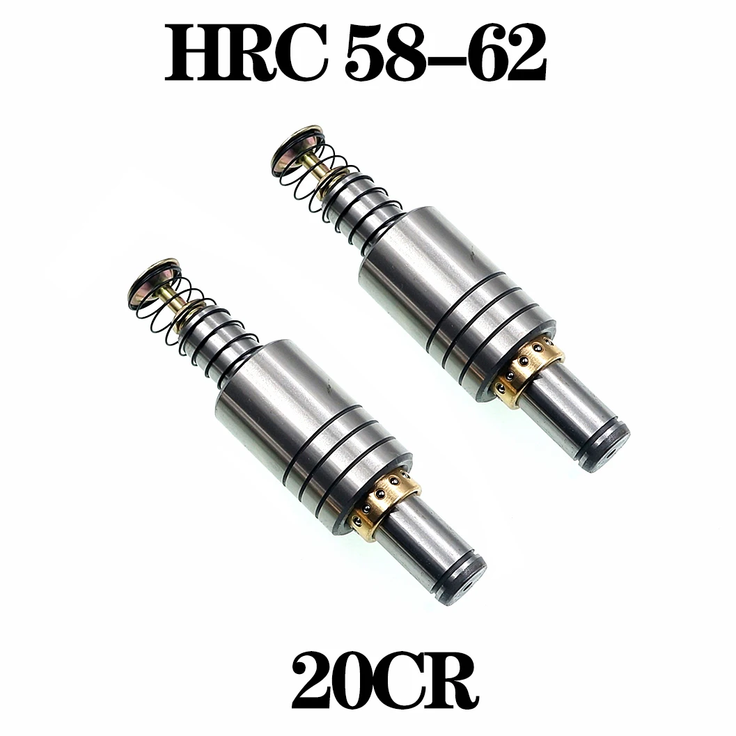 16mm 18mm OD 100/120/180mm Length HRC62 Punch Press Die Set SRP Ball Bearing Brass Plastic Sleeve Straight Guide Post Pin Bush