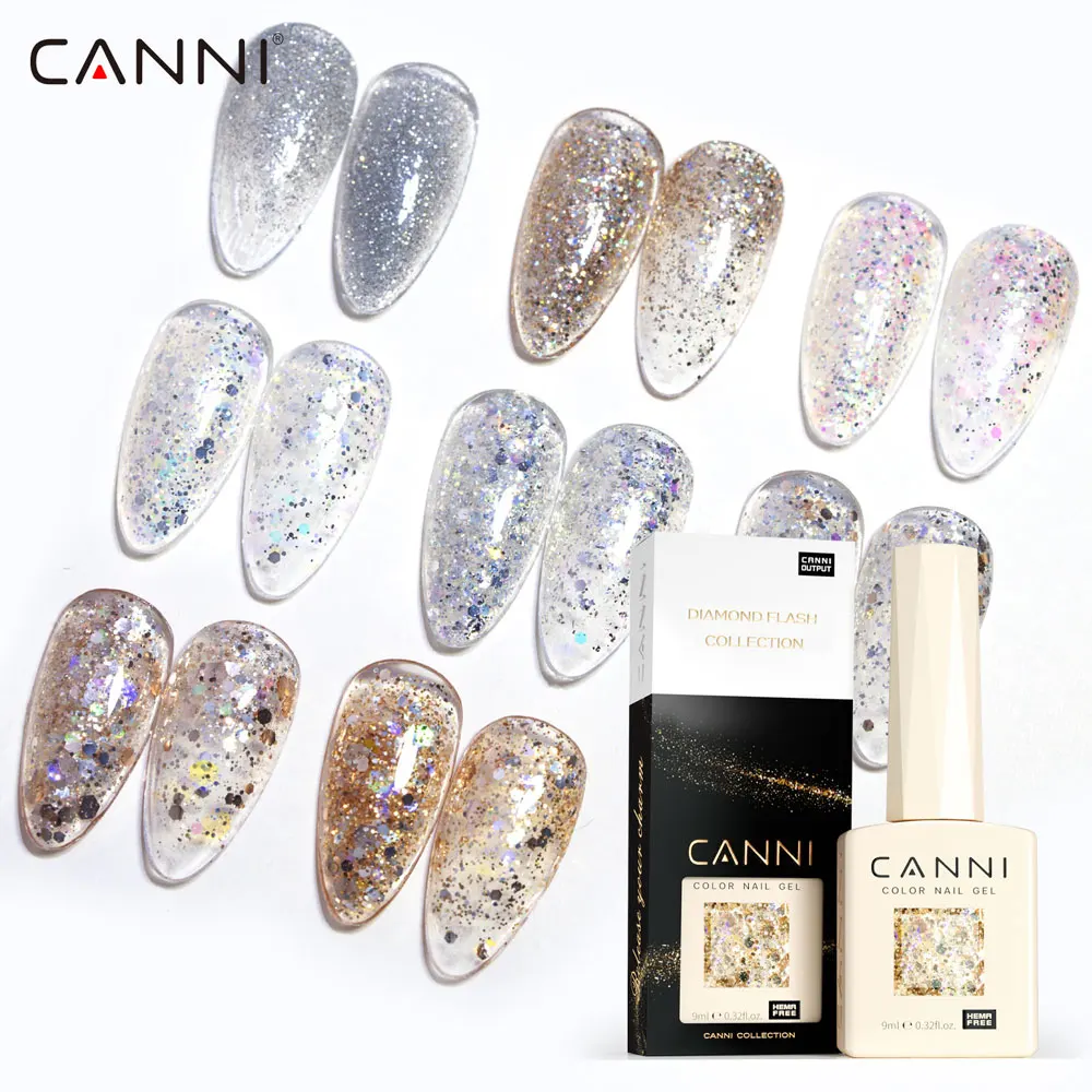 Venalisa CANNI HEMA FREE Nagel-Gel-Nagellack, 9 ml, Soak Off UV-LED-Gel-Lack, vollständige Abdeckung, super Textur, wunderschöne Nagelmaniküre – Detail 13