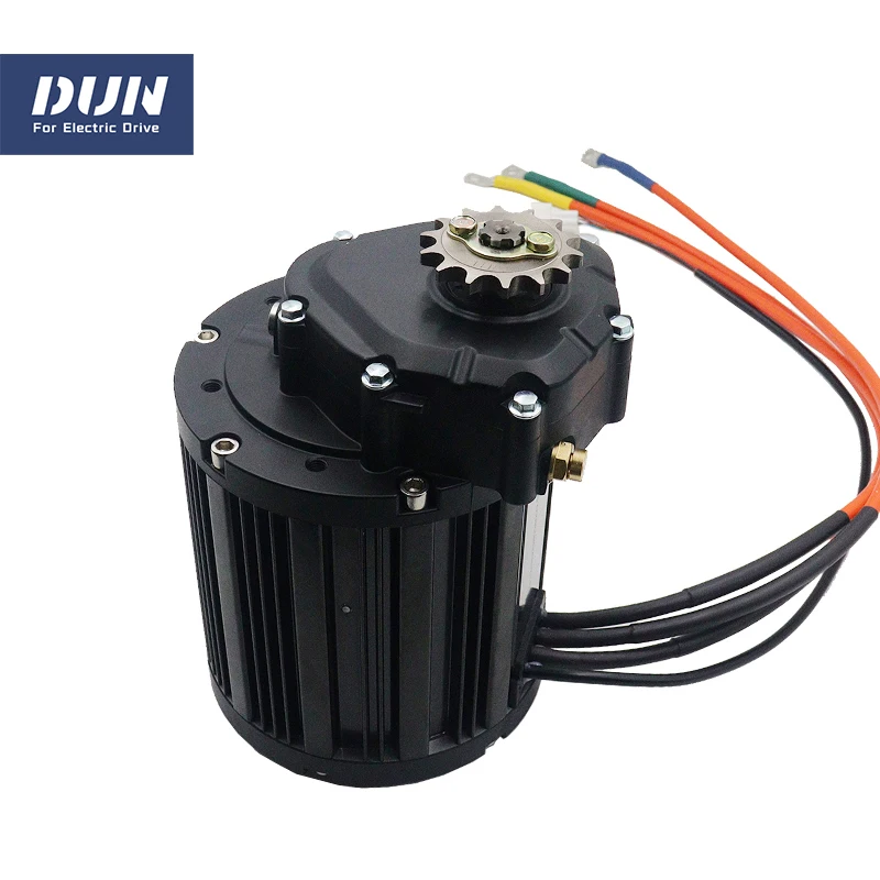 QS138 Motor penggerak Mid Drive, 90H 4000W V3 PMSM dengan 1:2.35 Gear Box untuk sepeda Motor elektrik sepeda Motor Trail