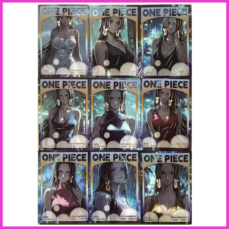 

Anime ONE PIECE Rare Limited SPR Tabletop Game Refraction Collectible Cards Boa Hancock Toys for boys Christmas Birthday Gifts