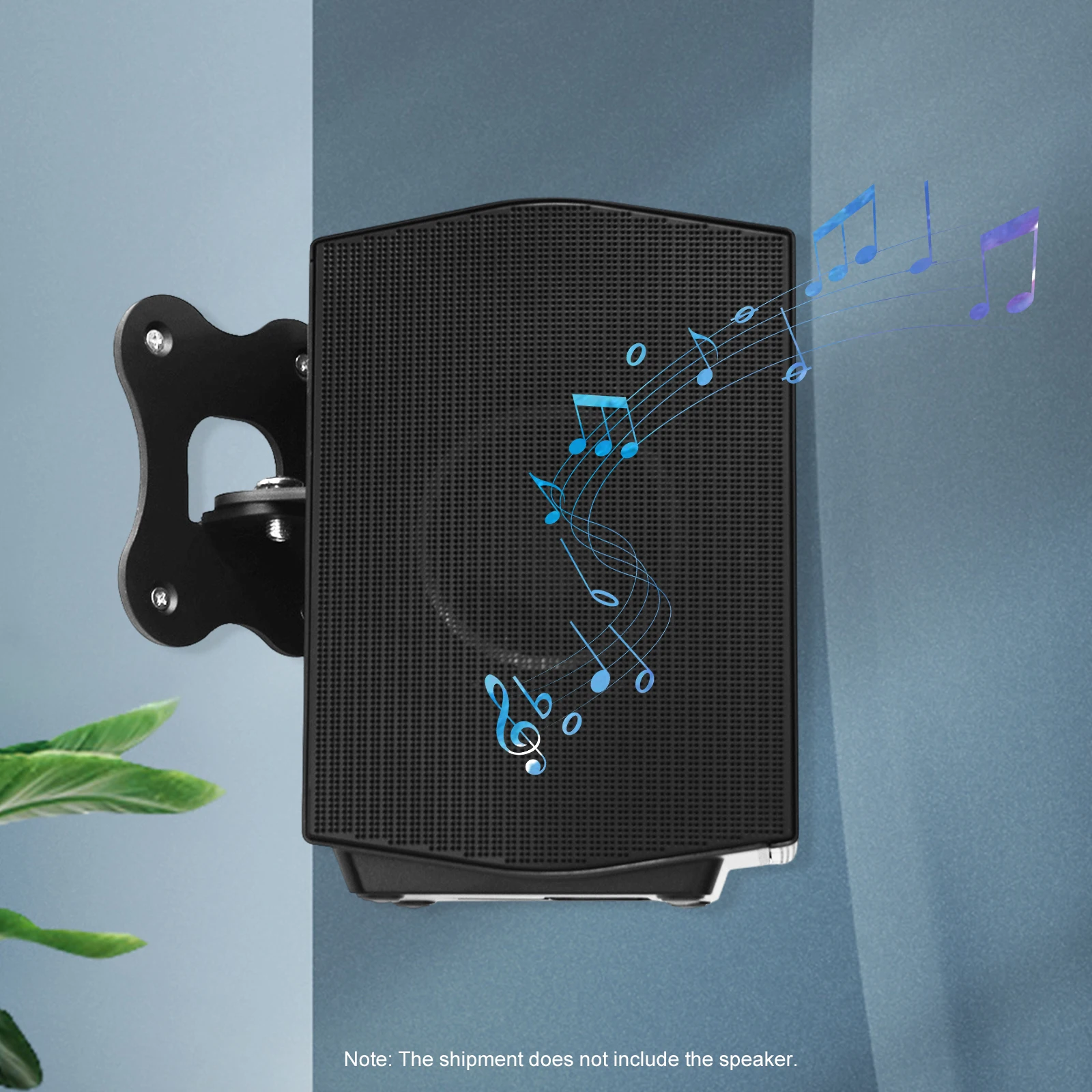 1 Pc Home Theater Surround Wall Bracket Screws Included Wall Mounted Holder for Samsung HW-Q990F Rear Surround Speaker