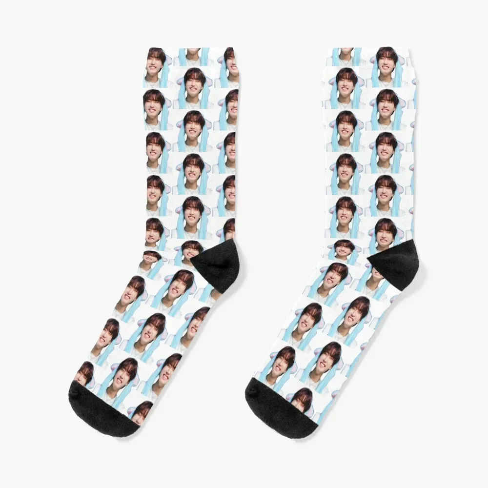 

han jisung being adorable Socks FASHION sports stockings Socks Men Women's