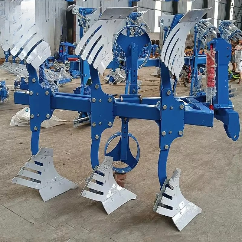 Ridging Three Point Suspension Traction Reversible Flipping Plow Deep Turning Hydraulic Disc Plough For Sale