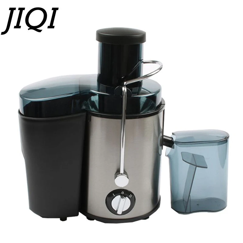 JIQI Stainless Steel Electric Juicer Fruit Juice Extractor Home Exprimidor Vegetable Blender Machine Food Processor 500ML