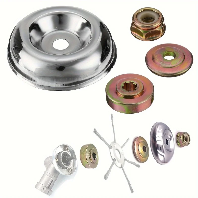 4/5pcs Brushcutter Replacement Kit For Gasoline Trimmers Working Head Compatible With Most Brush Cutters