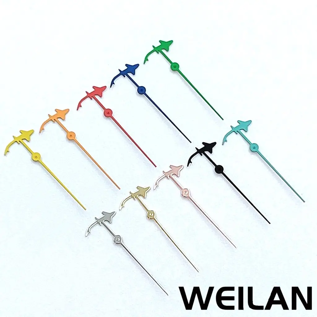 12.5mm NH35 NH36 7S26 7S36 4R35 4R36 Movements Silver Black Green Blue Red Yellow Orange Watch Single Second Hands Hands