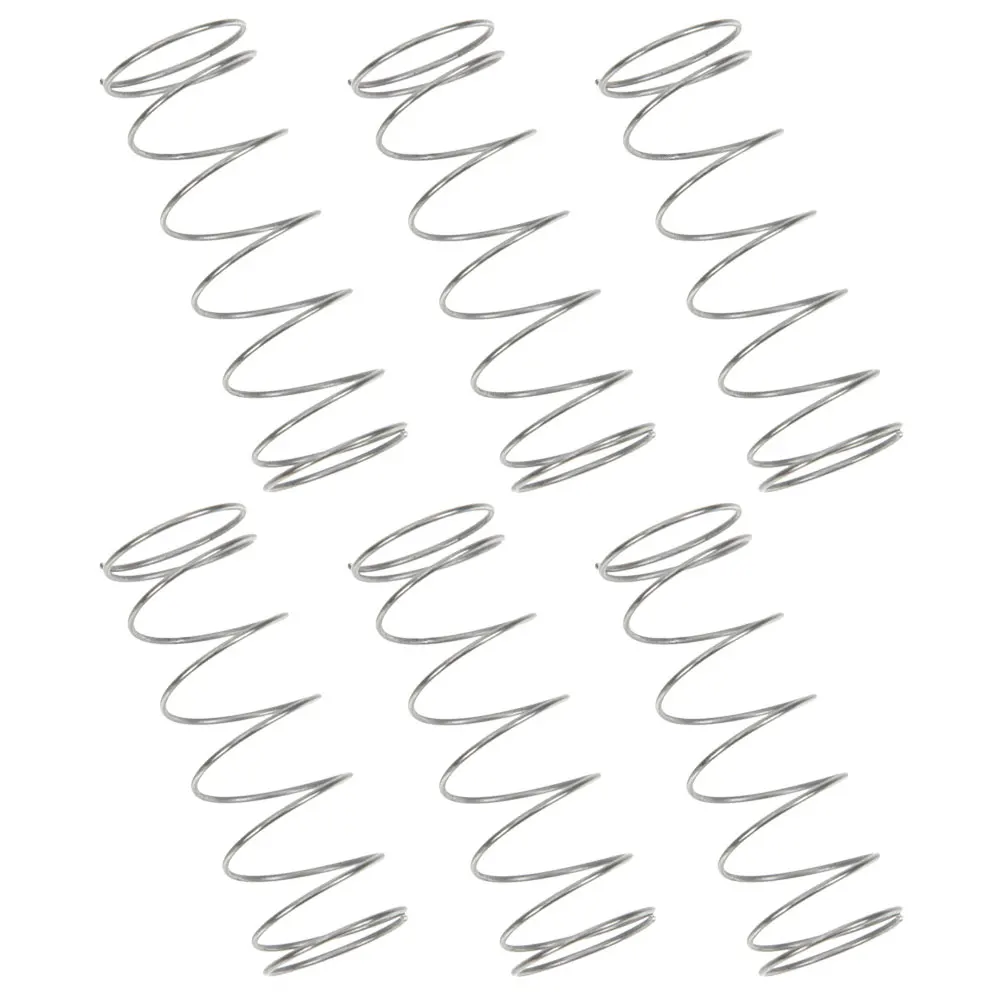 

6Pcs Stainless Steel Trumpet Springs Durable and Practical Accessories for Brass Instrument Fittings