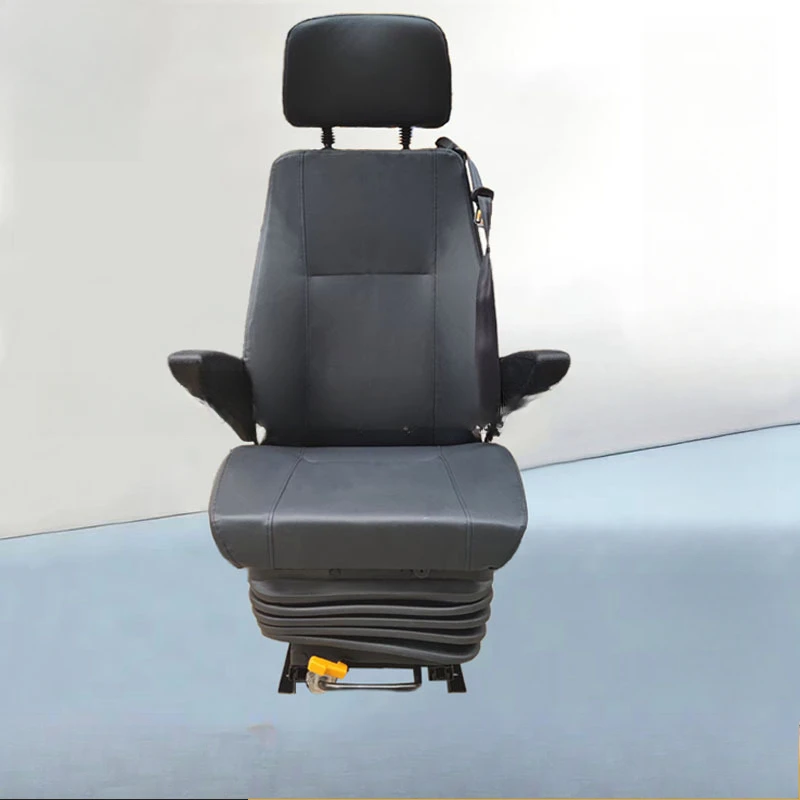 

Air suspension shock absorber seat A800 coal mine loading and unloading truck airbag seat dump truck tractor driver seat