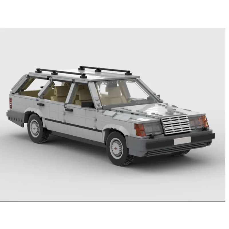 MOC-238580 ชุดตัวต่อโมเดลรถสเตชันเวโก้คลาสสิคใหม่ W124 จำนวน 1883 ชิ้น ของเล่นสำหรับเด็กผู้ชายและเด็ก เป็นของขวัญวันเกิดและคริสต์มาส