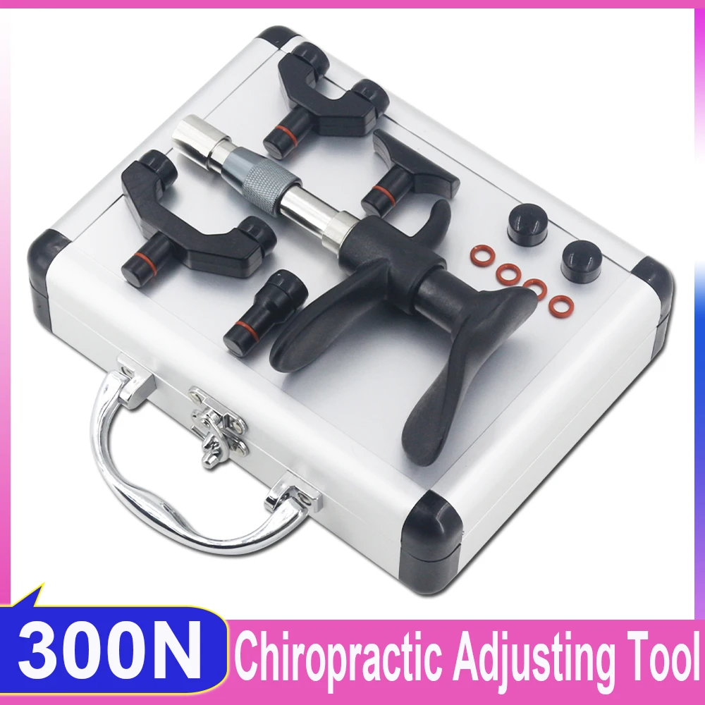 

300N Chiropractic Adjusting Tool Effective Therapy Spinal Correction Adjustable Intensity Body Muscle Massage Manual Gun
