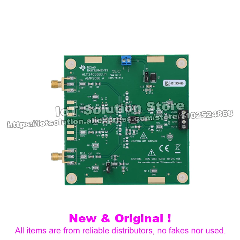 ALM2403Q1EVM Dual operational amplifier with high-current output and slew rate evaluation module