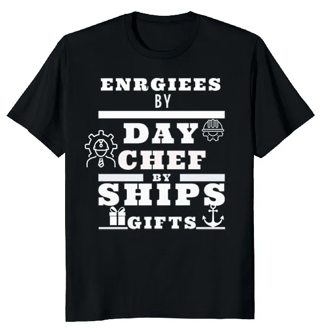 NEW LIMITED Engineer By Day Chef By Night Funny Novelty Tee M-3XL Fast Shipping