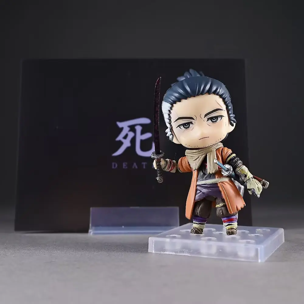 Mercancía del Juego Sekiro: Shadows Die Twice - Figura de Acción Nendoroid Chibi en Caja, Modelo de Adorno de 10 cm