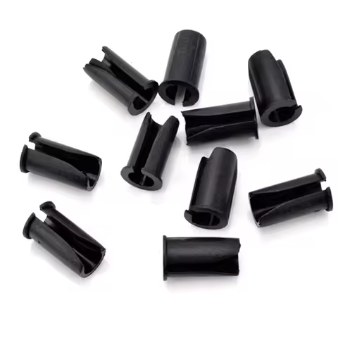 10Pcs Bicycle Parts Black Mountain Bike U Type Brake Cable Guides Clips Bike Frame Buckle Bike U Buckles Bicycle Buckles