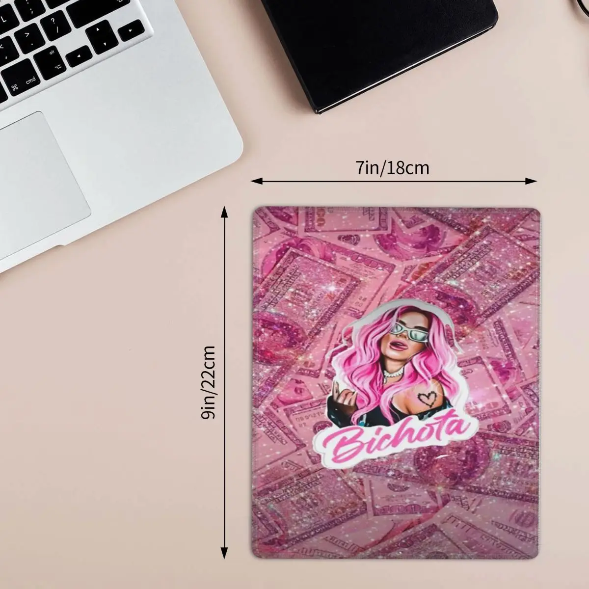 Karol G Happy Valentines Day Mouse Pad Computer Keyboard Mouse Mat Gamer PC Laptop Desk Mat Office Accessories