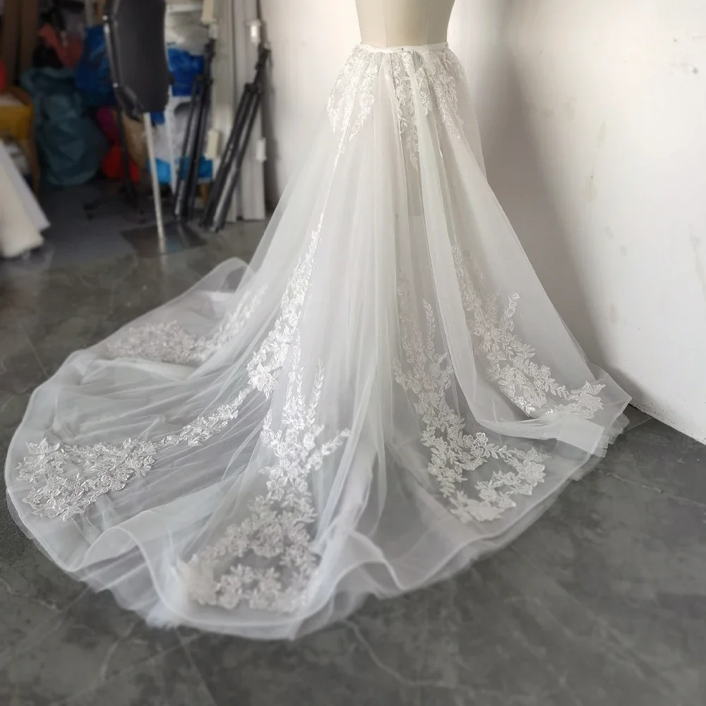 新娘婚纱裙摆 派对舞会礼服 婚庆配饰