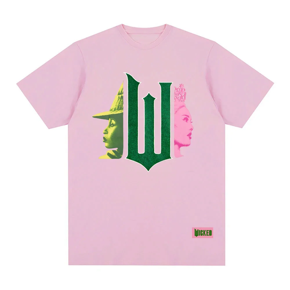 クリスマス ウィキッド フォー グッド 2026 新しい Tシャツ アメリカの叙事詩的な歌とダンスのファンタジー映画トップス 夏 100% コットン高品質 Tシャツ