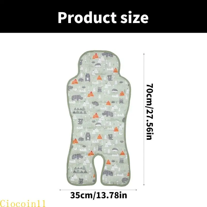Y1UB Baby Cooling Insert General Strollers Ice Pad for Strollers & Car Seats