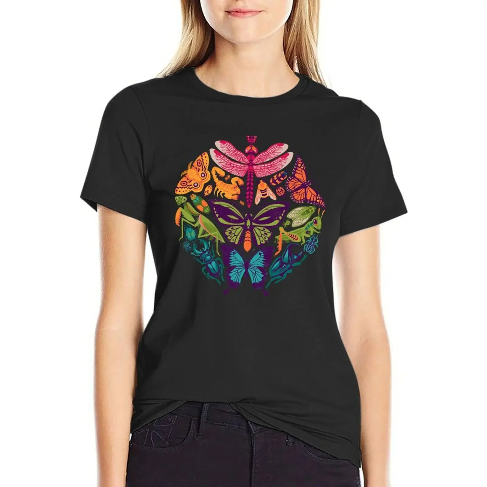 

Bugs and Butterflies T-Shirt sublime tees Blouse sports fans Woman clothing