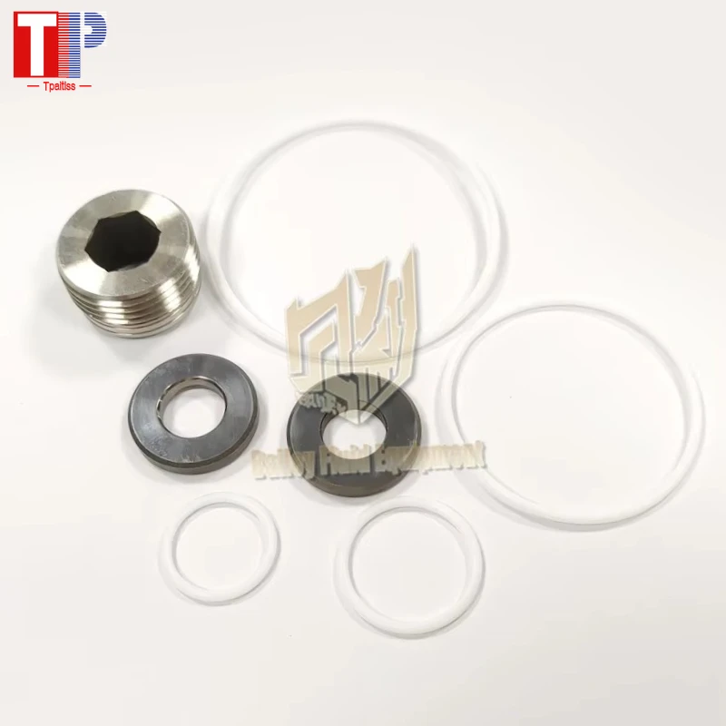 Tpaitlss Spare Parts for Displacement Pump 48:1 75cc Repair Kit, Applicable To Gra 24A783 LW075A.