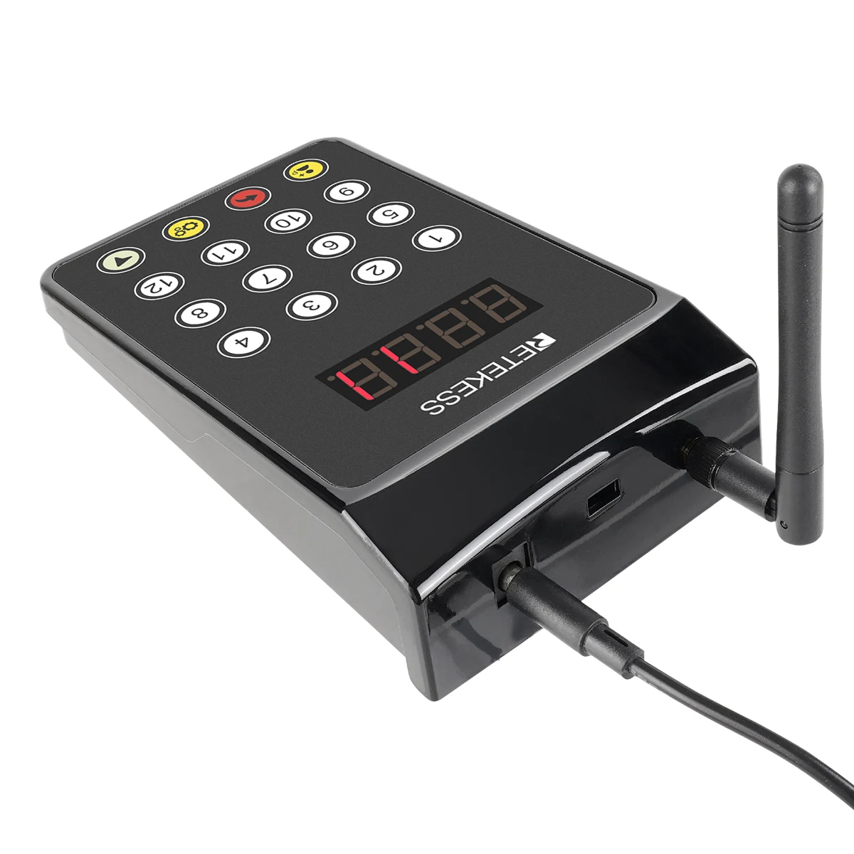 RETEKESS TD154 Küchen-Pager, Kellner-Rufsystem, Restaurant-Pager, 4 wasserdichte Uhrenempfänger, Sender für Kaffee, Bar, Hotel – Detail 25