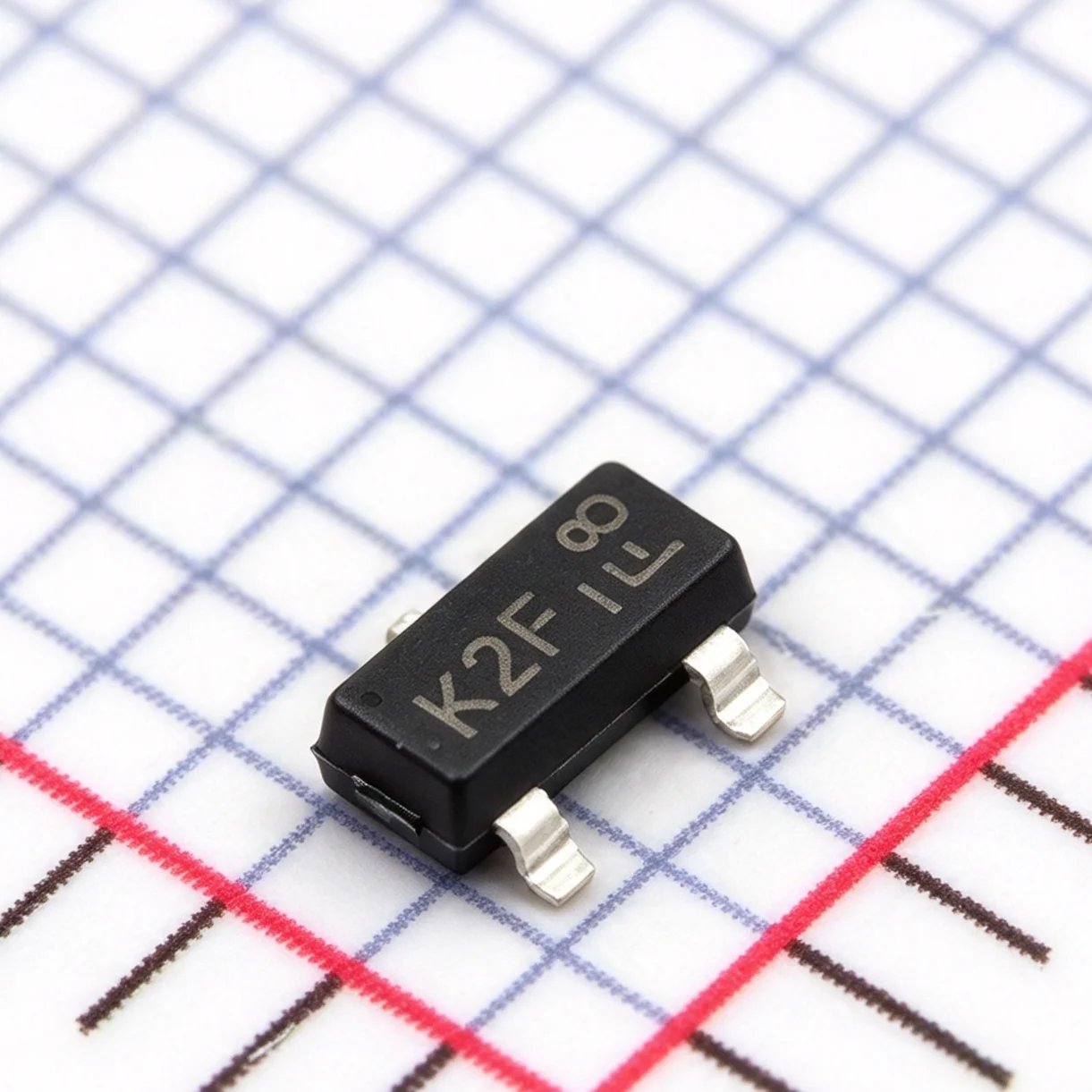 20PCS MMBT2907A-7-F -13-F Marking K2F SOT-23-3 TO-236AB 60V 0.6A 600mA 350mW 0.35W NEW Original PNP BJT Small signal transistor
