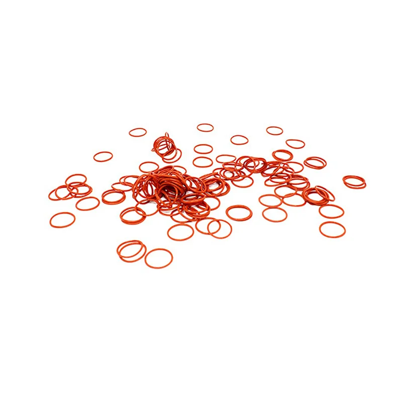 

50PCS Red Silicone VMQ O Ring OD 70/72/75/78mm CS 2.4mm Food Grade Sealing Waterproof Insulated Rubber Silicon O Type Gaskets