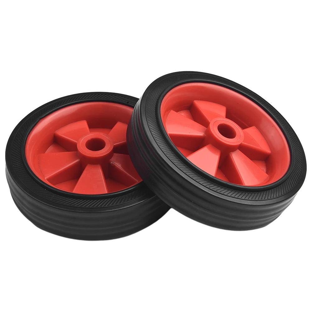 Air Compressor Wheel Replacement Air Compressor Accessories Plastic 2Pcs 5 6 Inch Caster Wheels Power Tool Shock Absorption