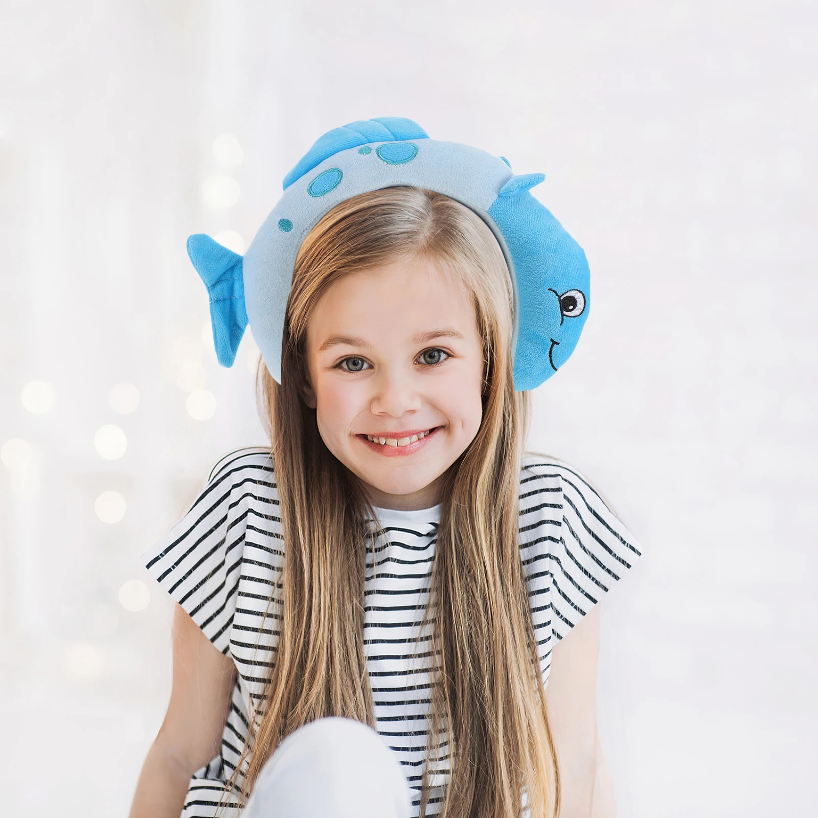 

Cartoon Animal Headband under The Sea Halloween Hairband Party Headwear Women Kids Soft Lightweight Cartoon Hair Hoop Stuffed