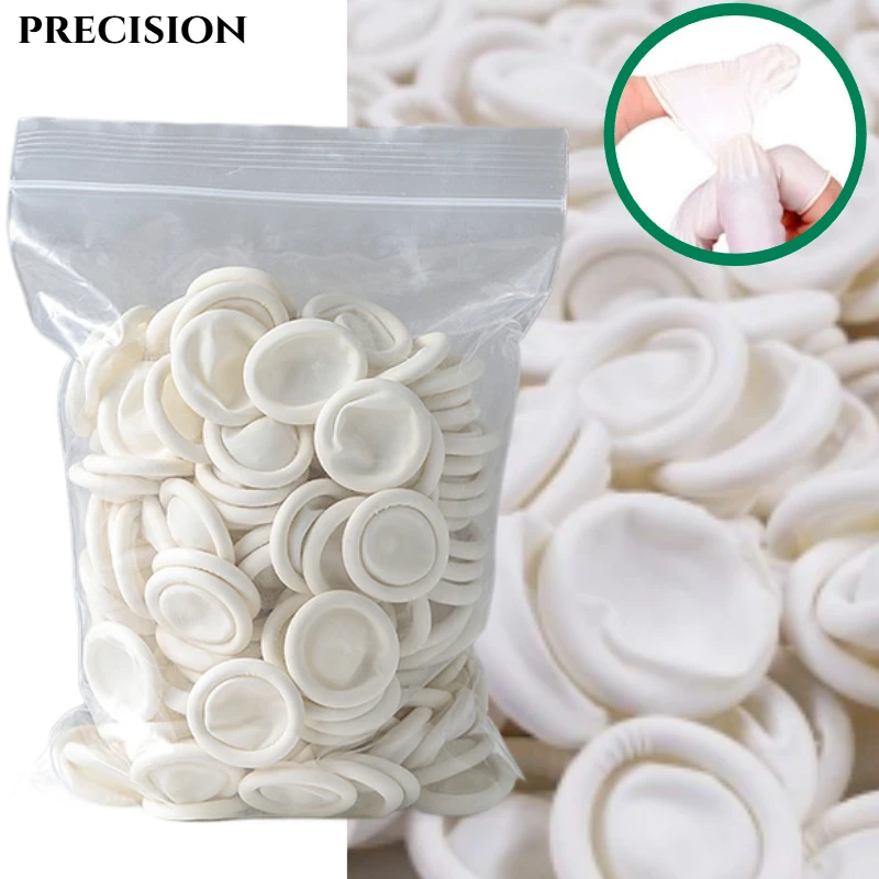 

Non-slip Anti-static Disposable Finger Cot Natural Rubber Fingertips Protector Finger Gloves Durable Tool Finger Protector Tool