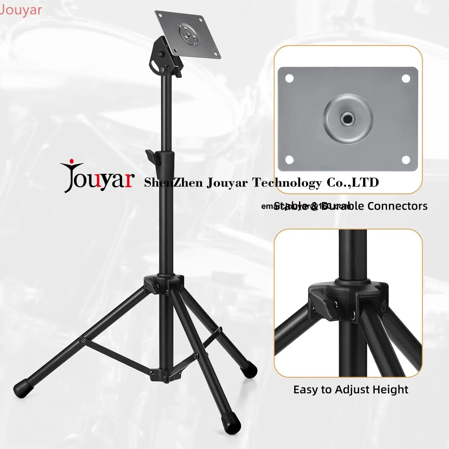 Electronic Drum Percussion Pad Mounting Stand Bracket With Plate Compatible Alesis Sample,Pro,sample 4,Multi, Strike Pad