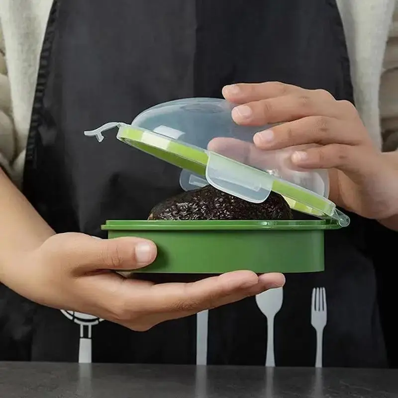 1Pc Reusable Avocado Space Saving Container Keep Vegetables Fresher Longer