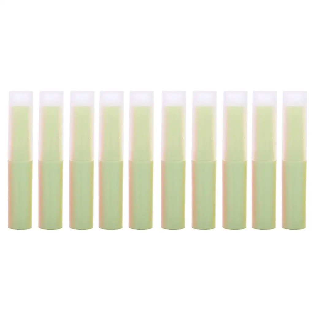 립밤 용기 세트 DIY 립스틱 몰드 키트 및 휴대용 메이크업 보관용 리필 가능한 플라스틱 튜브