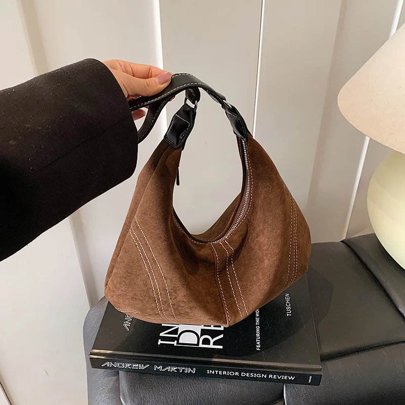 

2025 Luxe Shoulder Bag, Minimalist Crossbody Purse for Women, Edgy Day to Night Tote, Textured Sling Bag, Chic Top Handle Bag