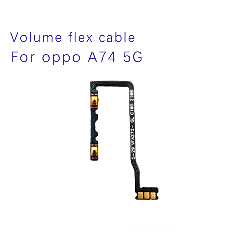 For OPPO A74 5G Power On Off Volume Switch Side Button Key Flex Cable