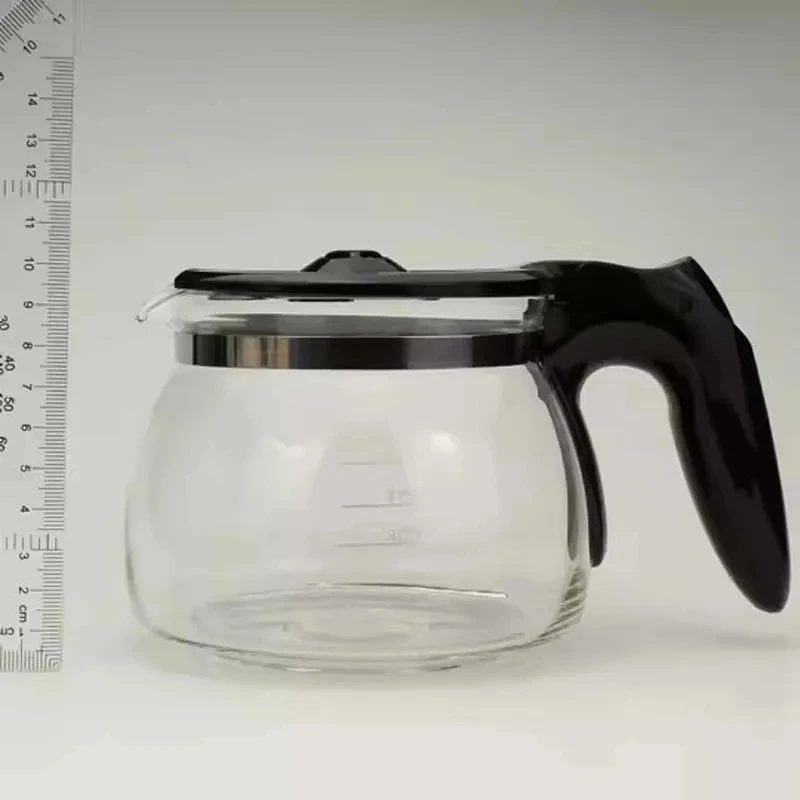 Glass Coffee Pot Filter Suitable for Philips Coffee Machine, HD7431, HD7434, HD7432