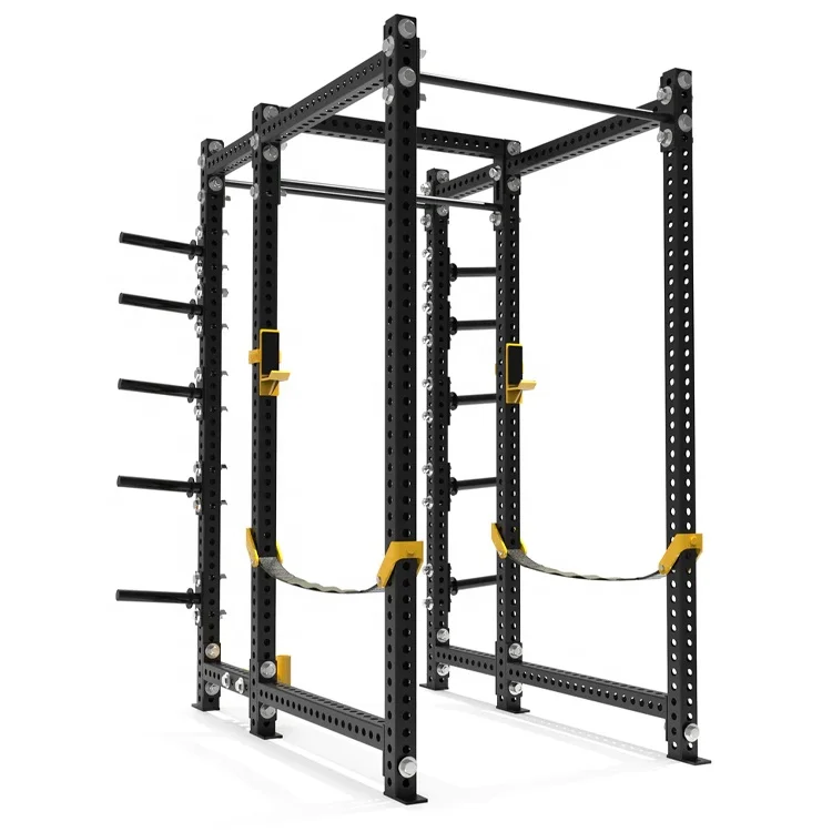 Entrenador multifuncional para levantamiento de pesas, estante de media potencia para sentadillas, jaula de estante de energía funcional CN